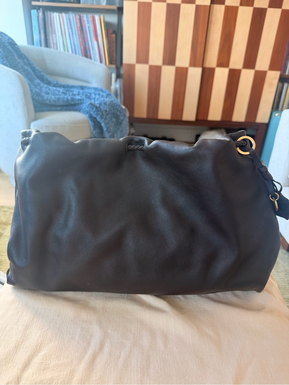 Songmont Medium Gather Bag in Ebony